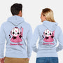 Creepy Summer Vibes-unisex zip-up sweatshirt-xMorfina