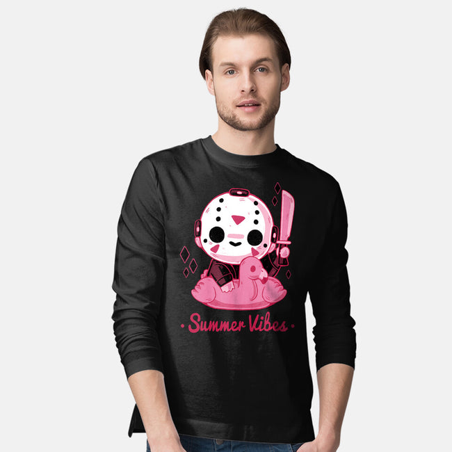 Creepy Summer Vibes-mens long sleeved tee-xMorfina