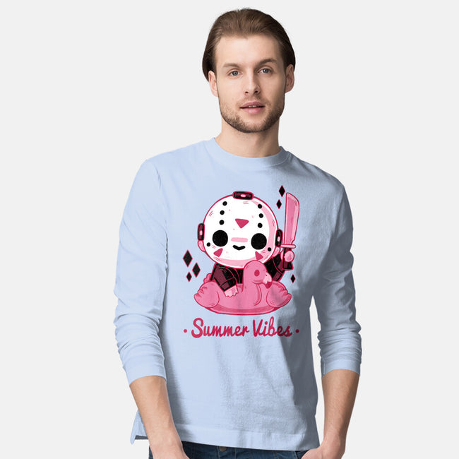 Creepy Summer Vibes-mens long sleeved tee-xMorfina