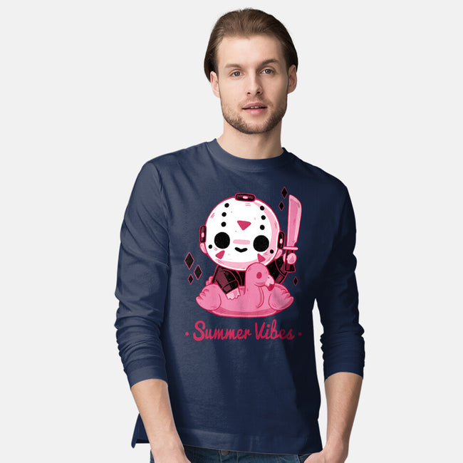 Creepy Summer Vibes-mens long sleeved tee-xMorfina