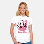 Creepy Summer Vibes-womens fitted tee-xMorfina
