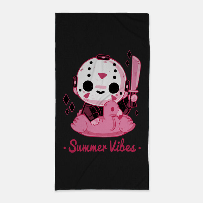 Creepy Summer Vibes-none beach towel-xMorfina