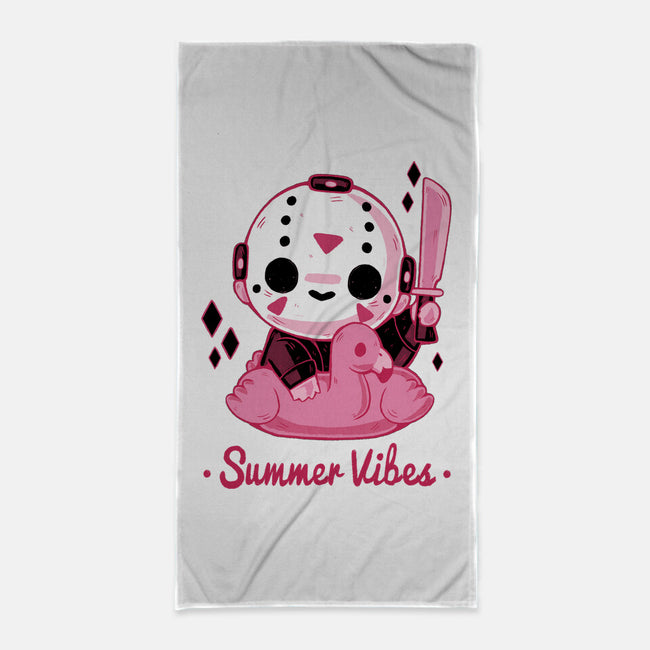 Creepy Summer Vibes-none beach towel-xMorfina