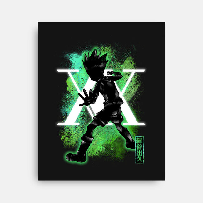 Cosmic Hunter-none stretched canvas-fanfreak1