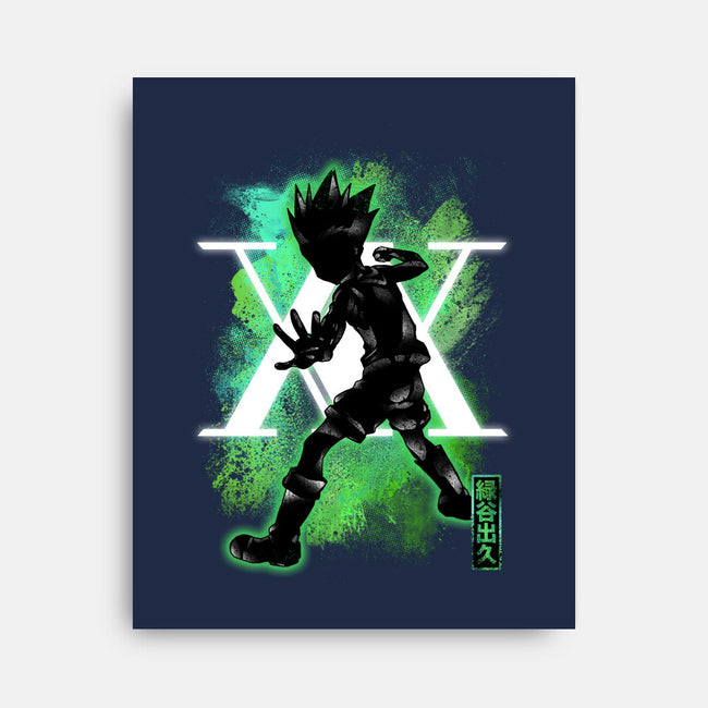 Cosmic Hunter-none stretched canvas-fanfreak1