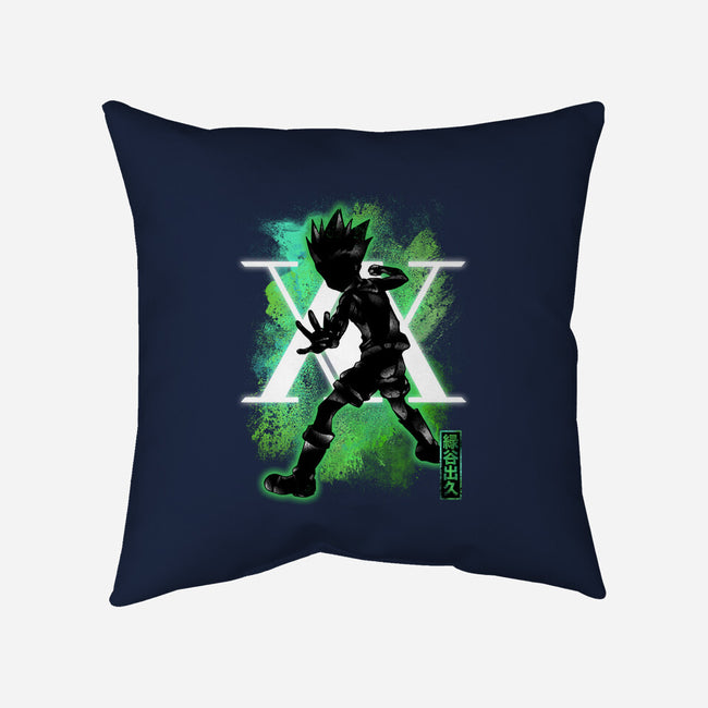 Cosmic Hunter-none removable cover w insert throw pillow-fanfreak1