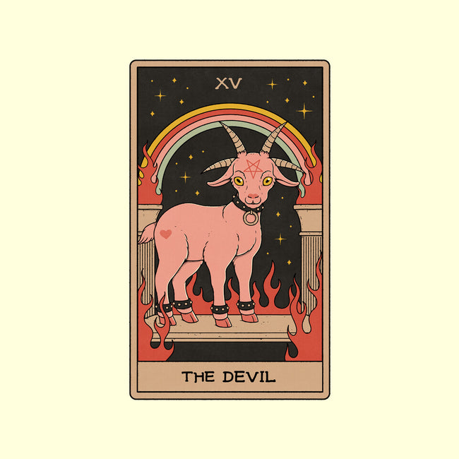 The Devil-none glossy sticker-Thiago Correa