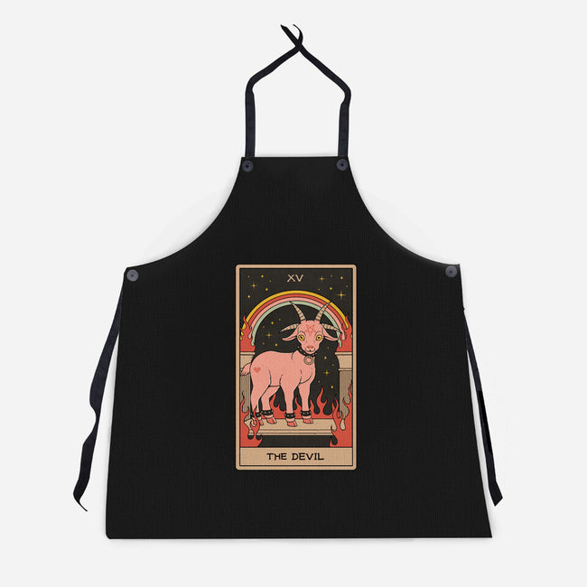 The Devil-unisex kitchen apron-Thiago Correa