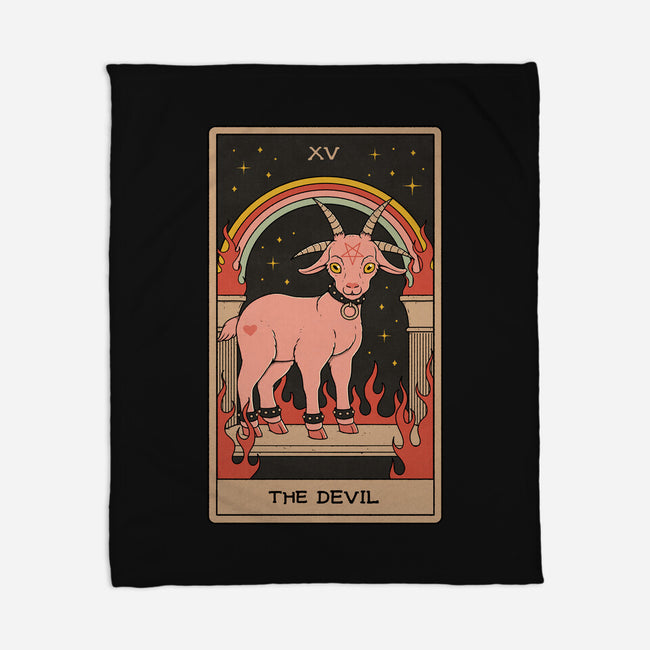 The Devil-none fleece blanket-Thiago Correa