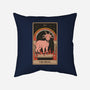 The Devil-none removable cover w insert throw pillow-Thiago Correa