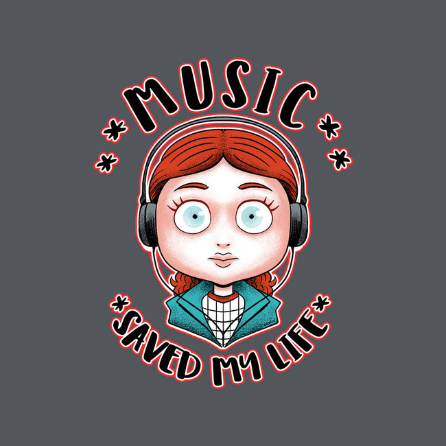 Music Saved My Life-womens fitted tee-Andriu