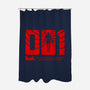 Number One-none polyester shower curtain-demonigote