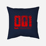 Number One-none removable cover w insert throw pillow-demonigote