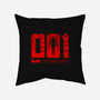 Number One-none removable cover throw pillow-demonigote
