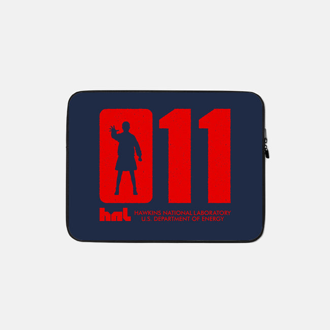 Number Eleven-none zippered laptop sleeve-demonigote