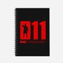 Number Eleven-none dot grid notebook-demonigote