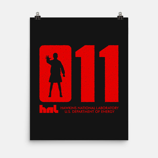 Number Eleven-none matte poster-demonigote