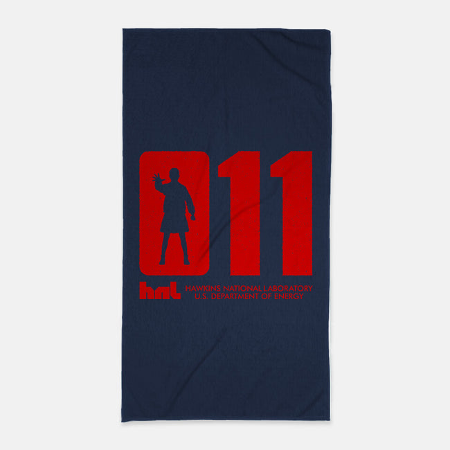 Number Eleven-none beach towel-demonigote