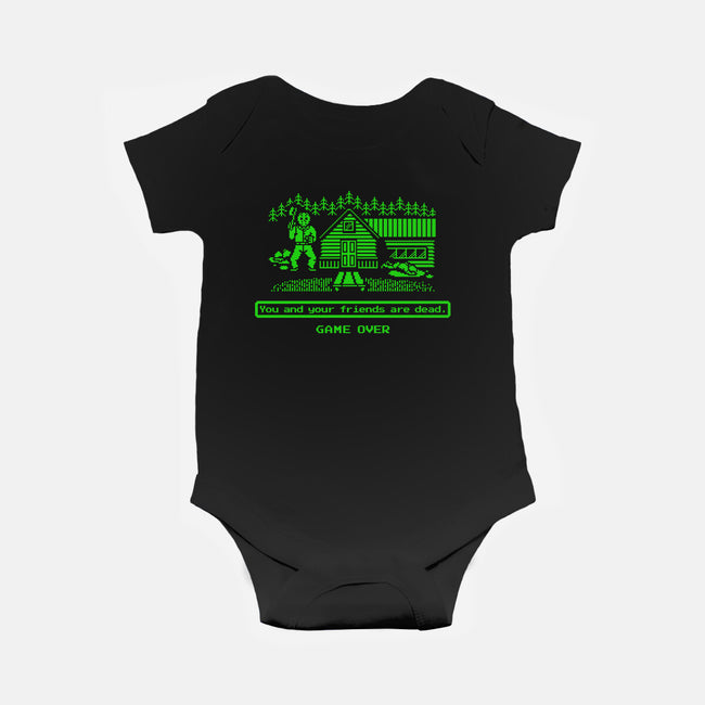 Camp Trail-baby basic onesie-demonigote