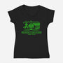 Camp Trail-womens v-neck tee-demonigote