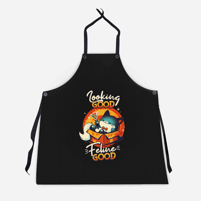 Feline Good-unisex kitchen apron-Snouleaf