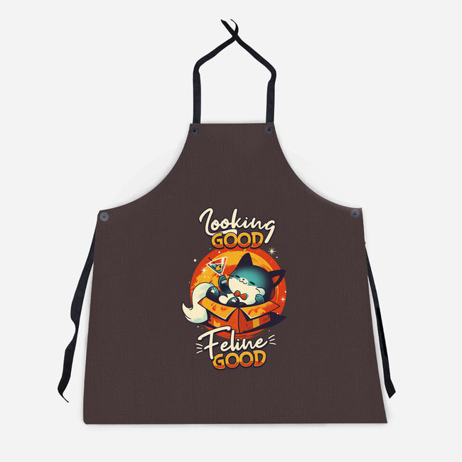 Feline Good-unisex kitchen apron-Snouleaf