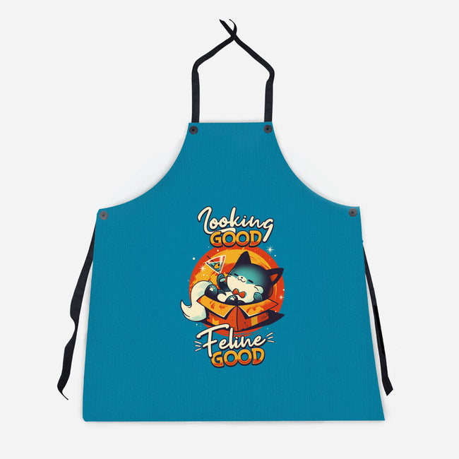 Feline Good-unisex kitchen apron-Snouleaf