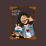 Dustin And Eddie-none removable cover w insert throw pillow-Boggs Nicolas