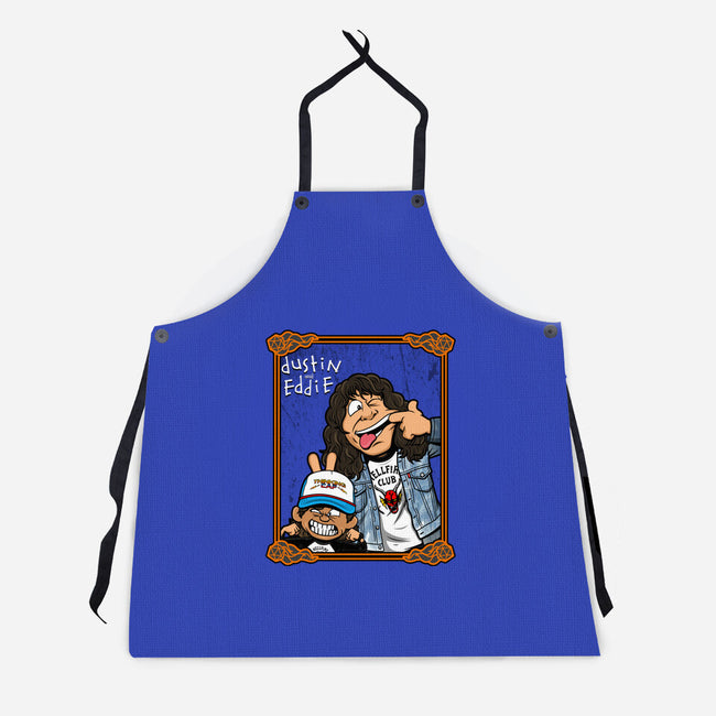 Dustin And Eddie-unisex kitchen apron-Boggs Nicolas