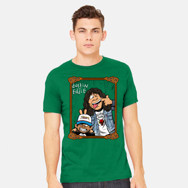 Dustin And Eddie-mens heavyweight tee-Boggs Nicolas