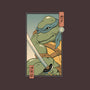 Blue Kame Ninja-none polyester shower curtain-vp021