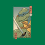 Blue Kame Ninja-none removable cover w insert throw pillow-vp021