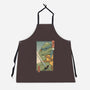 Blue Kame Ninja-unisex kitchen apron-vp021