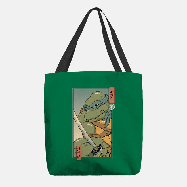 Blue Kame Ninja-none basic tote bag-vp021