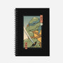 Blue Kame Ninja-none dot grid notebook-vp021