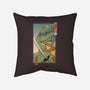 Blue Kame Ninja-none removable cover throw pillow-vp021