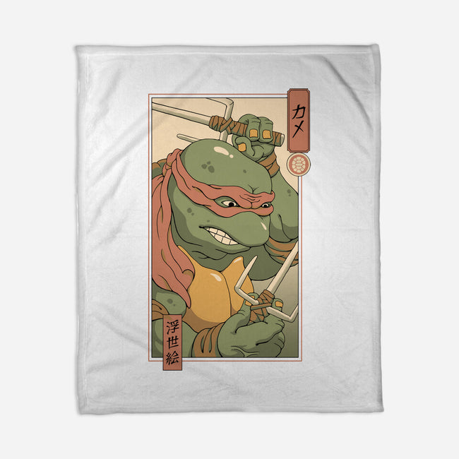 Red Kame Ninja-none fleece blanket-vp021