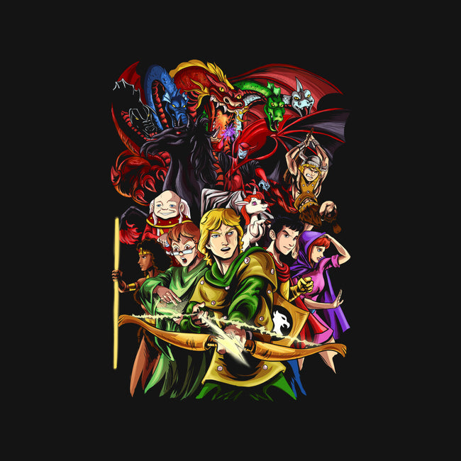 DND Fantasy-womens fitted tee-Conjura Geek