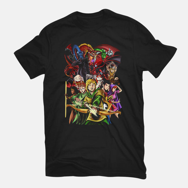 DND Fantasy-womens basic tee-Conjura Geek