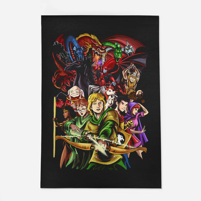 DND Fantasy-none indoor rug-Conjura Geek