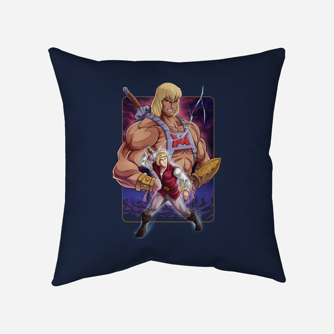 Giant Of The Universe-none removable cover throw pillow-Nihon Bunka