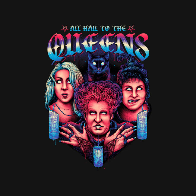 Queens of Halloween-womens basic tee-glitchygorilla