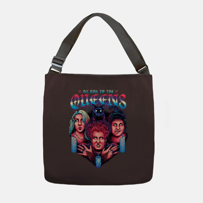 Queens of Halloween-none adjustable tote bag-glitchygorilla