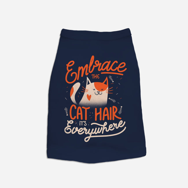 Embrace The Cat Hair-dog basic pet tank-eduely