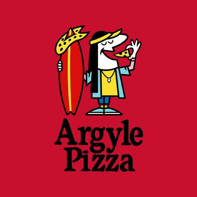 Argyle Pizza-none drawstring bag-demonigote