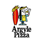 Argyle Pizza-none removable cover throw pillow-demonigote