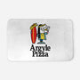 Argyle Pizza-none memory foam bath mat-demonigote