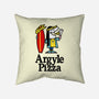Argyle Pizza-none removable cover w insert throw pillow-demonigote