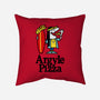 Argyle Pizza-none removable cover w insert throw pillow-demonigote