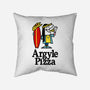 Argyle Pizza-none removable cover w insert throw pillow-demonigote